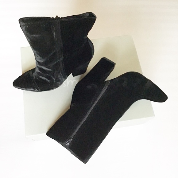Shelly’s London Velvet Boot - Picture 5 of 8